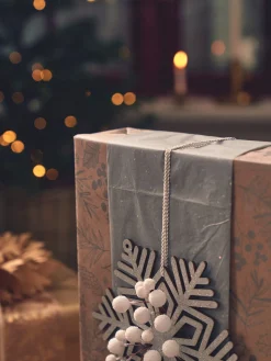 Hot Silkepapir Med Glitter JuleInnpakning|Gavepapir