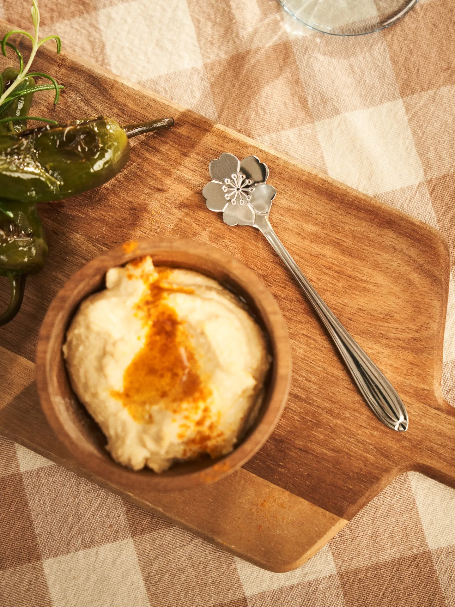 Sale Skje Formet Som En Smørblomst Servise