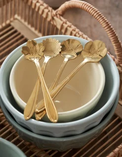 Sale Skje Formet Som En Smørblomst Servise