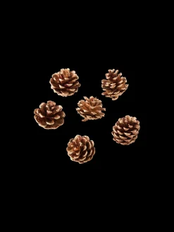 Clearance Sølvfargede Furukongler Julepynt|Dekorasjon