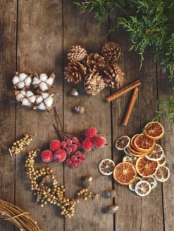 Clearance Sølvfargede Furukongler Julepynt|Dekorasjon