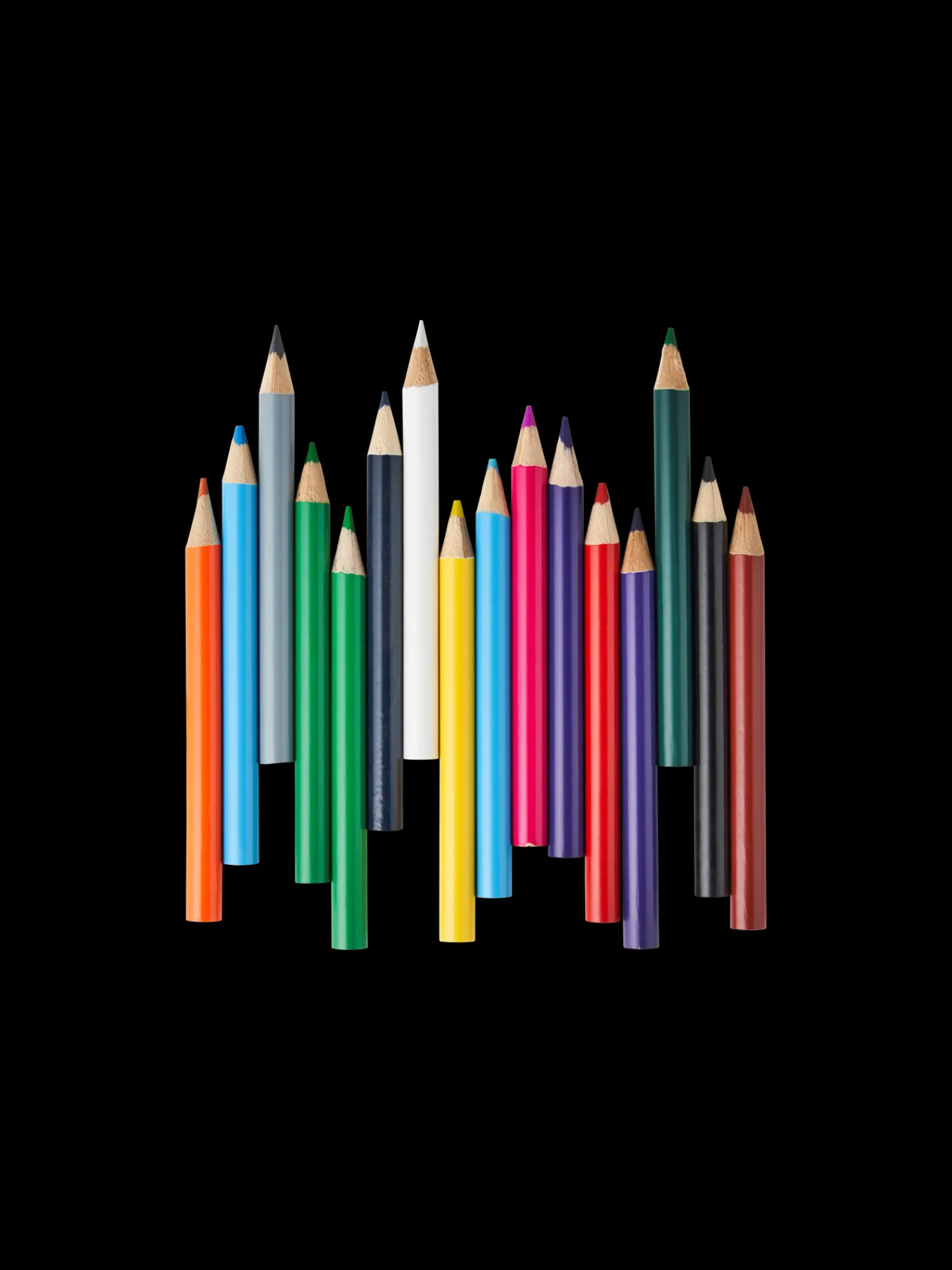 Online Små Fargeblyanter Tegn Og Mal