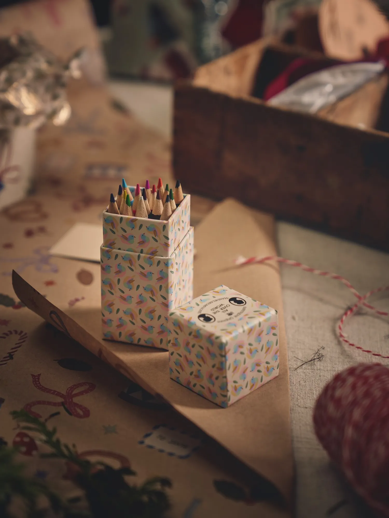 Online Små Fargeblyanter Tegn Og Mal