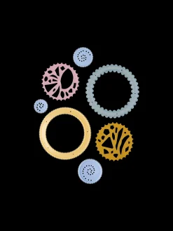 New Spiraltegnesett Skrive­Redskaper