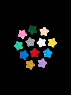 Sale Stjerneformede Fargestifter Tegn Og Mal