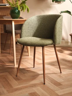 Hot Stol Med Boucléstoff Stoler