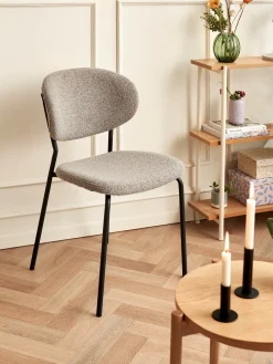 Hot Stol Med Boucléstoff - 2 Stk Stoler