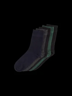 Outlet Strømper, Fempakning 43/46 Strømper Og Sko