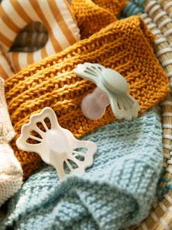 Symmetriske Smokker Av Silikon, 2-pakning, Størrelse 2 Bad Og Pleie