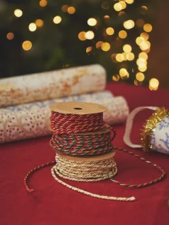 Clearance Tau Med Glitter Jule­Innpakning|Garn Og Sytilbehør