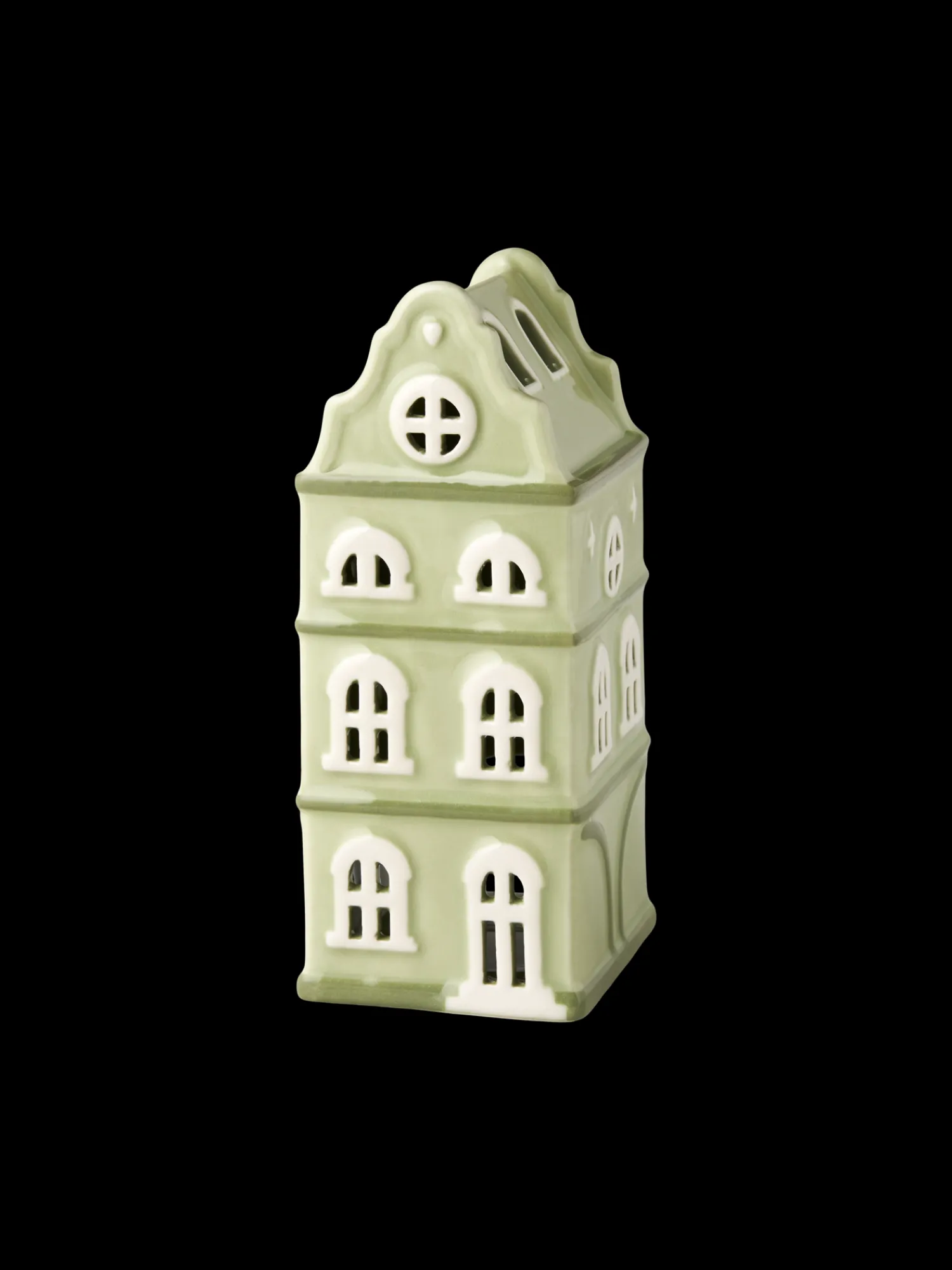 Telysholderhus Julepynt|Lysestaker