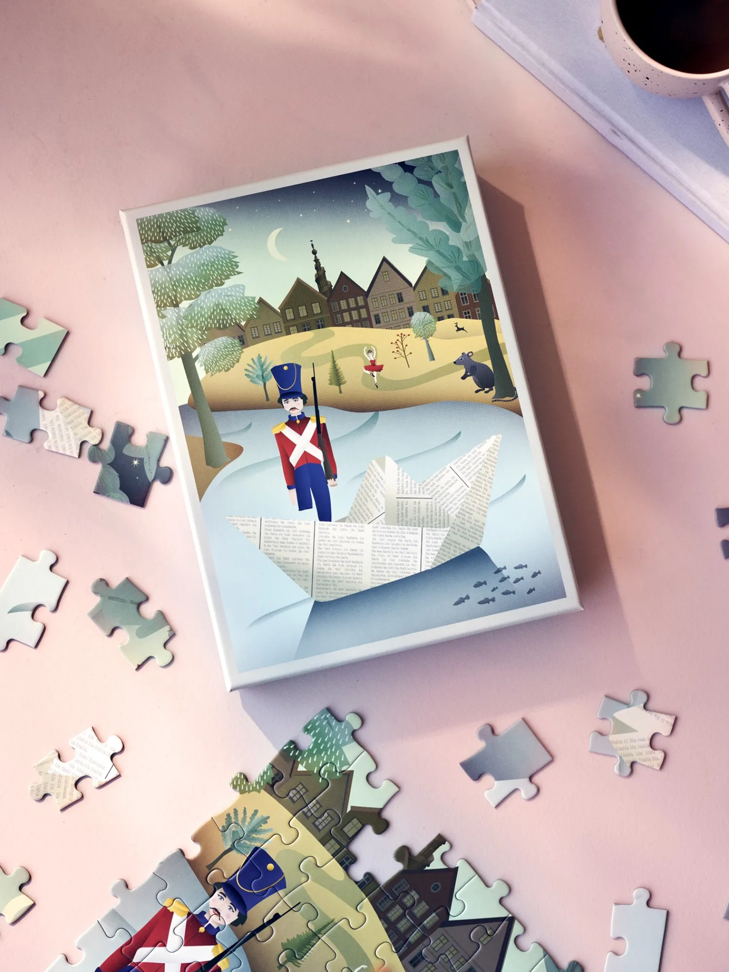 The Steadfast Tin Soldier Puslespill 100 Brikker Puslespill Og Spill