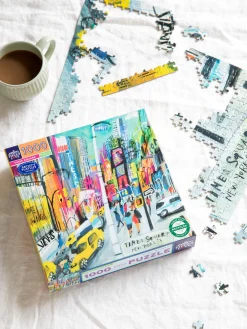 Discount Time Square-puslespill 1000 Brikker Puslespill Og Spill