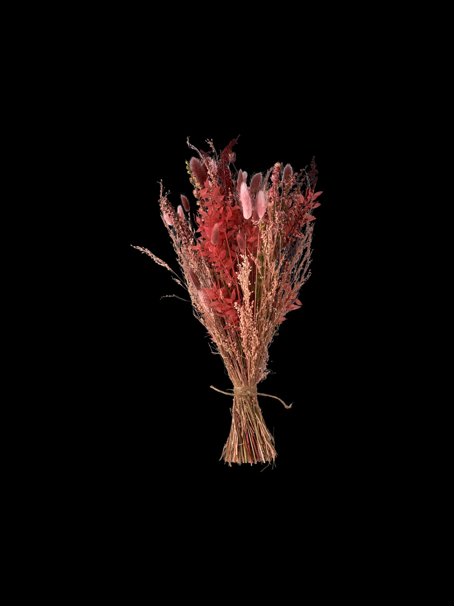 Clearance Tørkede Blomster Pudder Liten Dekorasjon