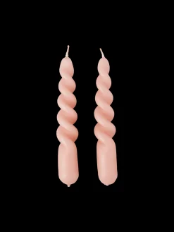 Discount Vridd Lys 14 Cm – 2 Stk Lys|Koniske Lys