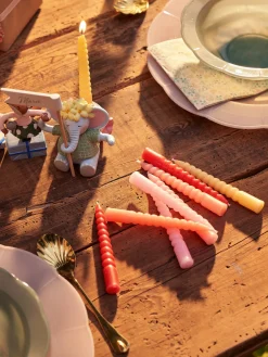 Hot Vridde Lys 10 Cm Lys|Koniske Lys