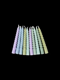 Clearance Vridde Stearinlys Lys|Koniske Lys