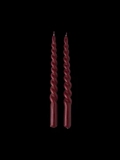 Vridde Stearinlys 28 Cm Julelys|Lys